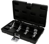 KS Tools 517.1145 Jeu de douilles à bougie 3/8, 4 pièces, magnétique avec articulation