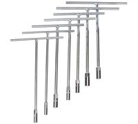 KS Tools - 517.1180 - Jeu de clés à douilles à poignée en T, 7 pièces