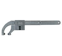 Ks Tools 517.1330 - Clé à ergot amovible à cremaillère 30-200 mm - En chrome Vanadium - Finition Satinée