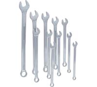KS TOOLS 517.1505 - 12,13,14,15,16,17,18,19,21,22,24 mm - Chrome - Chrome-Vanadium-Stahl - 15° - 11 Stück(e)