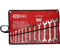 KS Tools 5170125 517.0125 Jeu de clés plates doubles Ouverture de clé (métrique) 6 - 32 mm