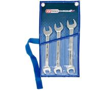 KS Tools Jeu de clés à fourche CHROMEplus, 3 pcs. Quantité:1