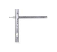 Ks Tools 518.0871 - Clé à tube droite - 8 x 9 mm - En chrome Vanadium - Finition Satinée