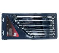 KS TOOLS Kit de clés mixtes 519.0660 CHROMEplus XL extra longues 10 pièces 10-19 mm