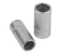 KS Tools 550.1171 - Douille pour valve basse pression, 12mm - Pour le Montage/Démontage de la valve d'expansion à 8 pans (R 134a) - En Chrome Vanadium - Finition chromée