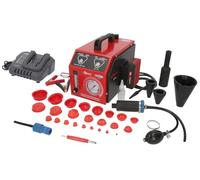 KS Tools Machine à fumée 550.1470 avec batterie 2 Ah, 36 pièces