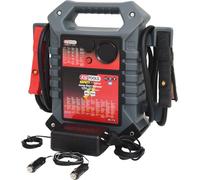 KS TOOLS Cavalier mobile 12 Volt / 700 A avec chargeur et jeu de câbles pour surpresseurs d'accumulateurs