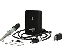 KS Tools 550.7520 Kit vidéo Wi-Fi avec sonde de caméra frontale 0° Ø 3,9 mm, 8 pièces.