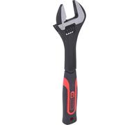 KS Tools Clé à molette 577.0301 – 300 mm (12'') manche bi-matière, chrome-vanadium