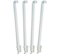 KS Tools 655.0012 Jeu 4 Griffes pour extracteur de roulements Longueur 120 mm 6004-6005-6201-6202