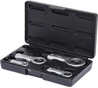 KS TOOLS 700.1180 - Coffret de casse-écrous, 4pcs Noir/Gris Taille Unique