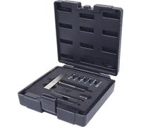 KS TOOLS 700.1500 - Coffret universel spécial roulement à billes 1/6" (petit modèle) - Pour extraction facile et rapid des roulements sans démontage des cardans - 16 pièces Noir/Gris