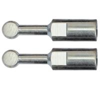 KS Tools Jeu d'adaptateurs pour roulement à billes 700.1504 – 2 pièces Ø 5,5 mm