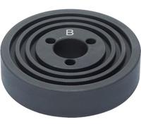 KS TOOLS 700.1556 - Butée étagée avec 3 trous, coté A + B du coffret 700.1550