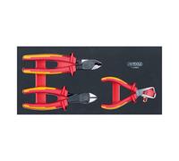 KS Tools 713.0003 Module de 3 pinces isolées 1000V - Gamme ERGOTORQUE