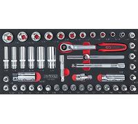 Module de douilles et accessoires ULTIMATE® 3/8'' en pouces, 47 pièces KS TOOLS - 713.1023