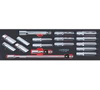 KS Tools – Module de douilles longues et accessoires 713.1026 – 1/2" – 17 pièces