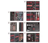 KS Tools 714.0337 - Composition d’Outils 7 tiroirs pour Servante d'Atelier - 337 pièces