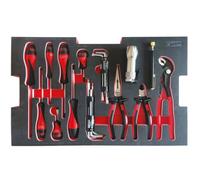 KS Tools, 716.0028, Module de Vissage et Pinces pour Boites de Transport SCM, 28 Pièces, Poids: 2,20 kg
