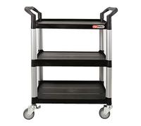 KS Tools 800.002 3 Chariot de service en plastique à étagères