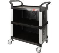 KS Tools 800.0021 Chariot de service plastique Couleur: noir-argent