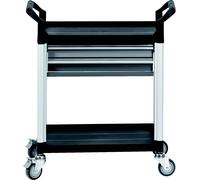 KS Tools 800.0030 Chariot de service plastique Couleur: noir-argent