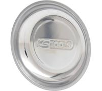 KS Tools 800.0150 Plateau magnétique en acier inoxydable, Ø 150 mm