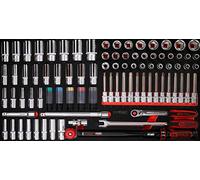 KS TOOLS SCS 1/2' Module de douilles, 86 pcs, modules système 1.1/3 ( 813.0086 )