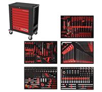 KS TOOLS Composition pour servante d’atelier Performanceplus P15 avec 299 out...
