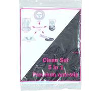 KS Tools – Kit 850.0300 protections plastiques habitacle, 5 housses transparentes – Boite 100