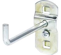 KS Tools Crochet coudé 90° 860.0810 – Ø6 mm, 75 mm, plateau 1,5 mm, zingué, vis inclus
