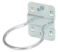 KS Tools 860.0842 - Crochet d'attache par anneau spécial marteau 60mm - Epaisseur du plateau 1,5 mm - Vis de fixation inclus - Zingué