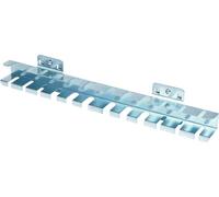 KS Tools Crochet spécial tournevis 860.0851 – 400×55 mm, 12 pièces, zingué, vis de fixation incluses