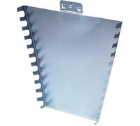 KS Tools 860.0865 - Crochet spécial clés 255x250/140mm - Epaisseur du plateau 1,5 mm - Vis de fixation inclus - Zingué