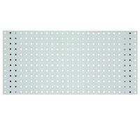 KS Tools 860.0892 - Tableau d'accroche pré-percé 2000 X 450 mm - Idéal pour la fixation d'éléments - Perforations carrées 10 x 10 mm - Entraxe 38 mm