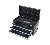 KS TOOLS 891.0003 - Coffre À Outils Vide Avec 3 Tiroirs (911.0100) - Glissières À Roulements À Bille - Tiroirs Complètement Retirable - En Tôle D'Acier - Rouge
