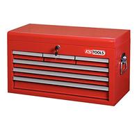 KS Tools 891.0006 - Coffre à outils avec 6 tiroirs et plateau - Tiroirs montés sur glissières à roulement à billes - Système de fermeture avec serrure
