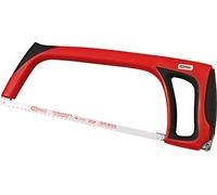 KS Tools 907.2112 - Monture de Scie Bi-Matière 2 Positions de Lame 45° et 90° - Structure Antidérapante - Changement de Lame Rapide - Scie à Main avec 1 Lame HSS Bi-Métal - Parfaite Prise en Main