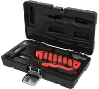 KS Tools Jeu de grattoirs et cutters 907.2200 – 27 pièces Rouge/Noir