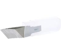 KS Tools 907.2204 Jeu de 10 Lames obliques KS Largeur 16 mm | Boîte de 10 lames droites 16 mm biseautées à 53° pour 907.2200