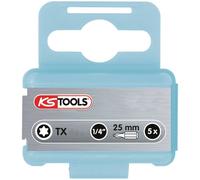 KS Tools 910.2318 9102318 Embout Torx T 20 acier inoxydable V2A inoxydable C 6.3 5 pc(s)