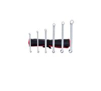 Ks Tools 911.0360 - Jeu de 6 Clés polygonales contre-coudées TORX® - en trousse - En chrome Vanadium - Finition Satinée