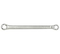 KS Tools Clé polygonale contre-coudée TORX® 911.0361 E6×E8 6–8 mm Chrome-Vanadium Finition satinée