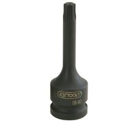 KS Tools 911.0922 - Douille longue à chocs TORX® 1/2" - T80 - En Chrome Molybdène - Uniquement pour utilisation à chocs