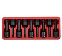 KS TOOLS 911.0934 Jeu de douilles longues à chocs RIBE 1/2'', 9 pcs