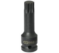 KS Tools 911.0948 - Douille longue à chocs mâle XZN® 1/2" - M8 - En Chrome Molybdène - Uniquement pour utilisation à chocs