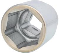 KS Tools - Douille 6 pans 1" (2 13/16") 911.1039 - Courte - Chrome Vanadium finition satinée