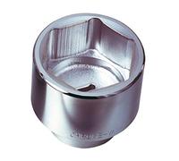 KS Tools 911.1041 - Douille 6 pans - 1'' - 41 mm - Version courte - En Chrome Vanadium - Finition satinée