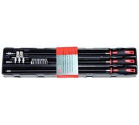 KS Tools - Jeu de 3 tournevis Ergotorque flexibles 911.1180, L 500 mm Noir/Rouge