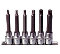 KS Tools Jeu de douilles tournevis 1/2" XZN longues 6 pièces M5–M14